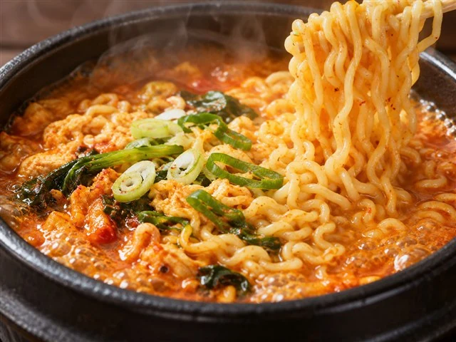 AI-generated illustration: Illustrative food scene