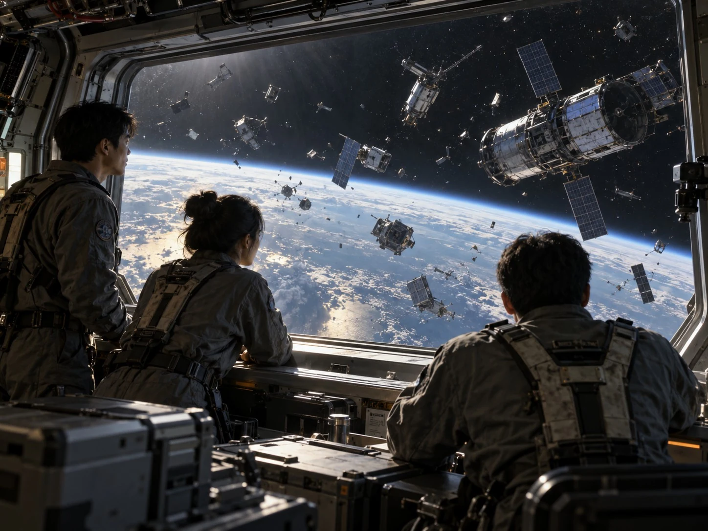 AI-generated illustration: Illustrative entertainment scene